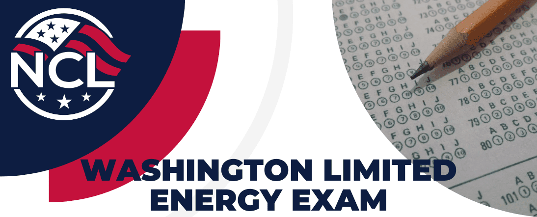 Washington Limited Energy Exam Information